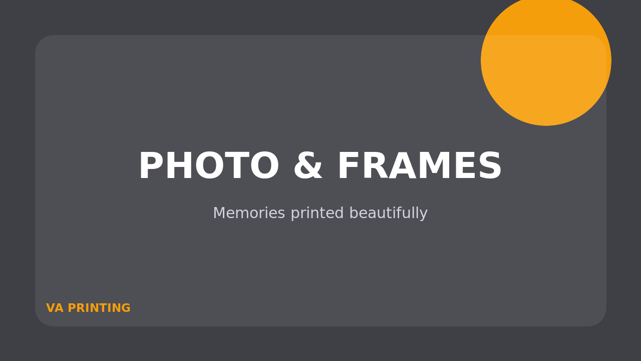VA Printing project